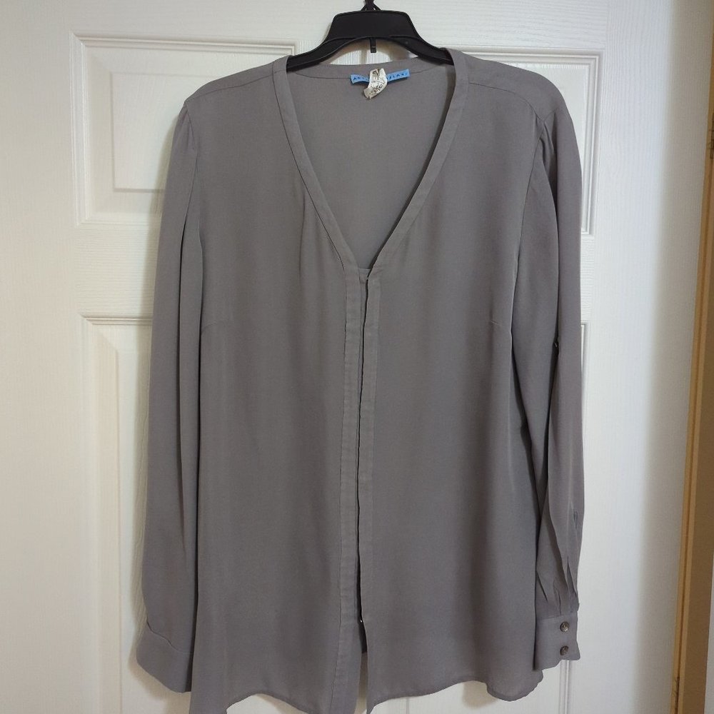 Silk Antonio Melani Size large ladies blouse
